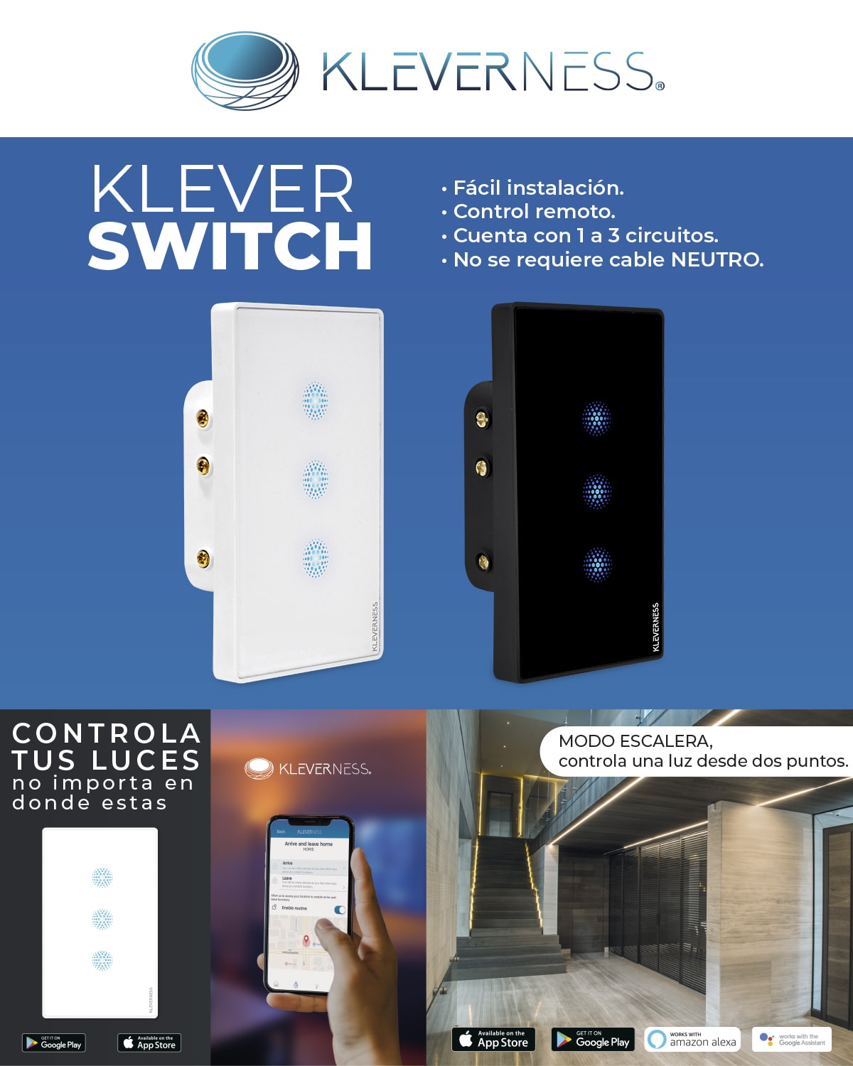 Switch Inteligente Klever Kleverness